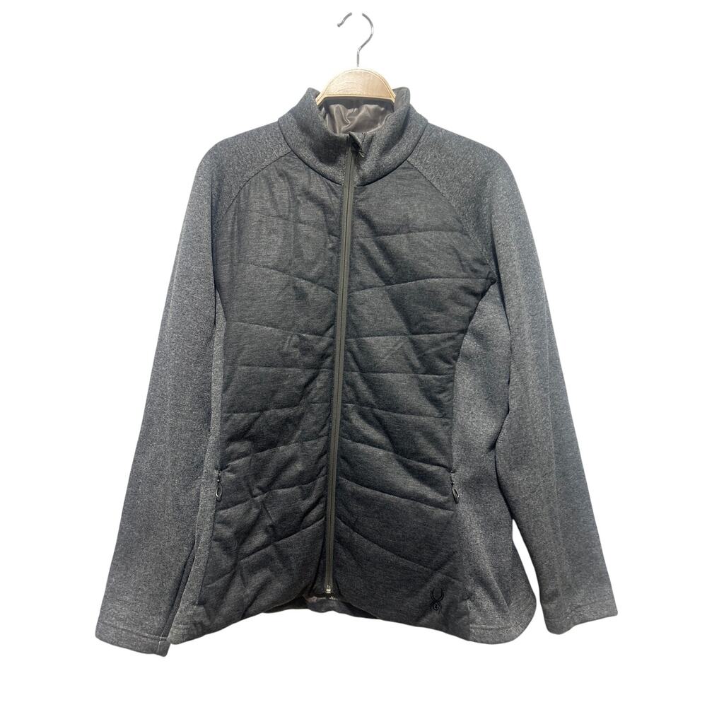 Spyder Gray Women's Core Sweater Insulated Ski Rain Jacket XL